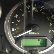 Speedometer, Land Rover