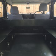 Back Seats in a Land Rover Defender